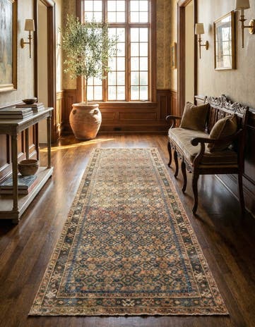 3' 6 x 10' 2 Hamedan Runner Rug