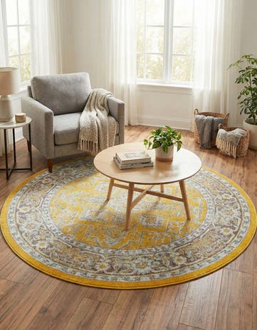 5' 5 x 5' 5 Havana Round Rug