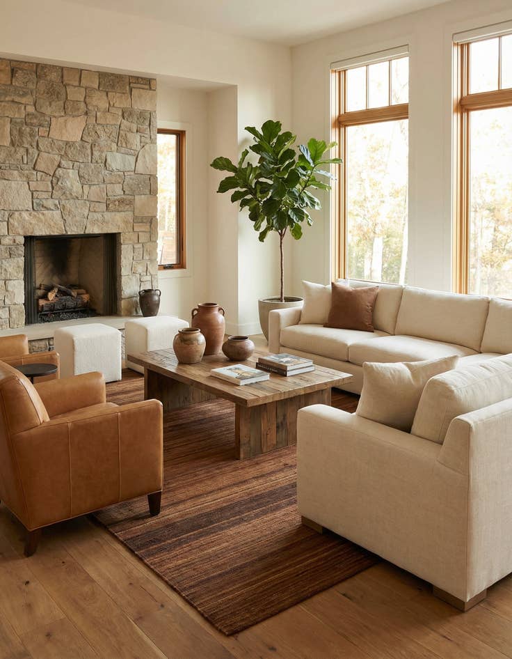 Detail image of 7' x 9' 5 Hand Woven Kilim Modern Wool Rug