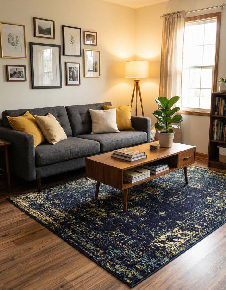 Detail image of 5' 3 x 8' Monaco Rug