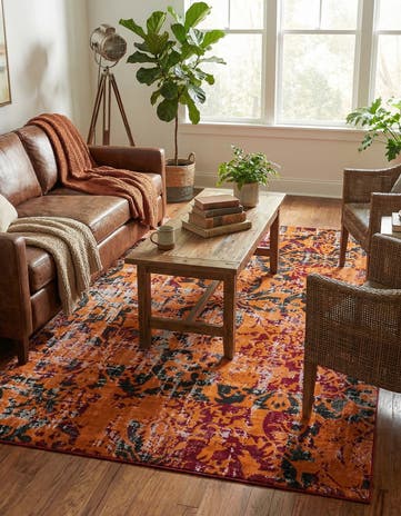 Rust Red Lucerne Rug