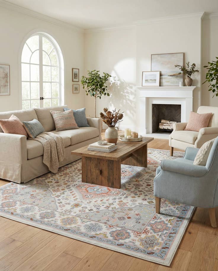 Detail image of 10' x 14' Kamala Washable Rug