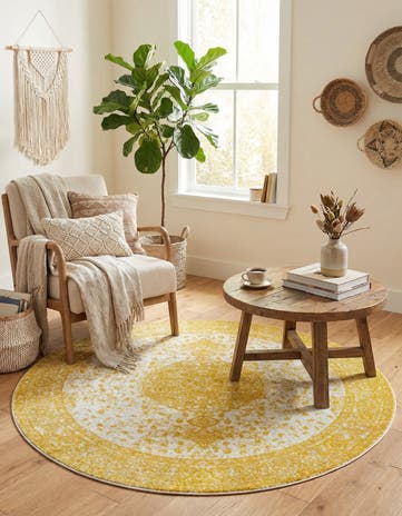 5' 3 x 5' 3 Dover Round Rug