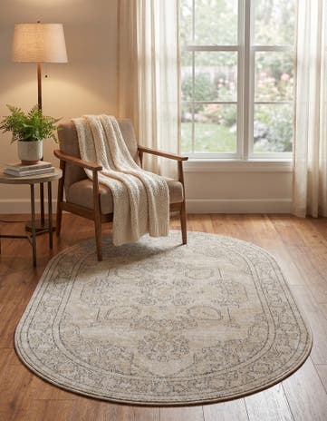 3' 1 x 5' 3 Oregon Oval Rug