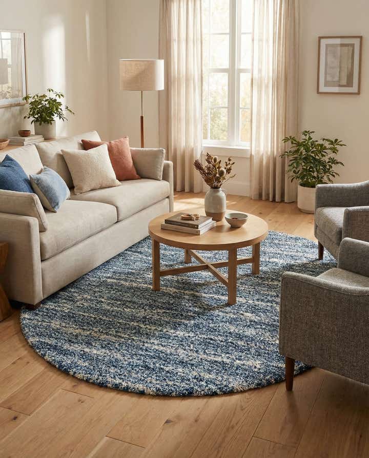 7' 10 x 10' Serenity Shag Oval Rug