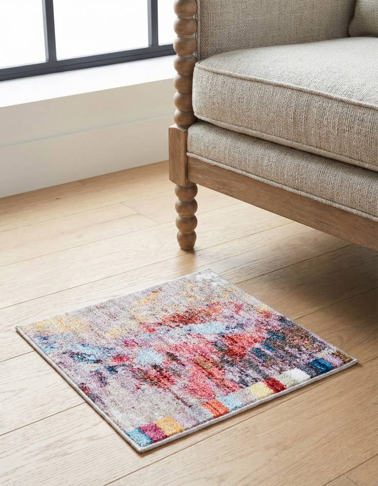 Detail image of Jill Zarin 1' 8 x 1' 8 Downtown Nolita Sample Rug