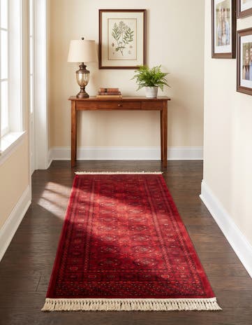 2' x 6' 1 Bokhara Runner Rug
