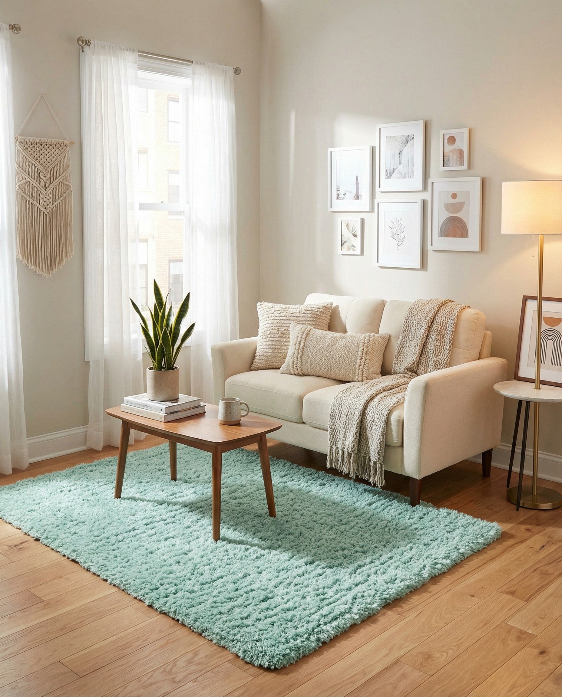 3' 3 x 5' 3 Infinity Shag Rug