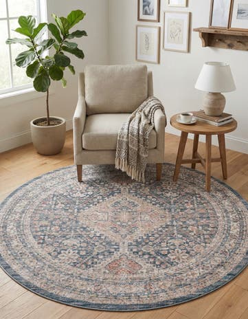 6' x 6' Noble Round Rug