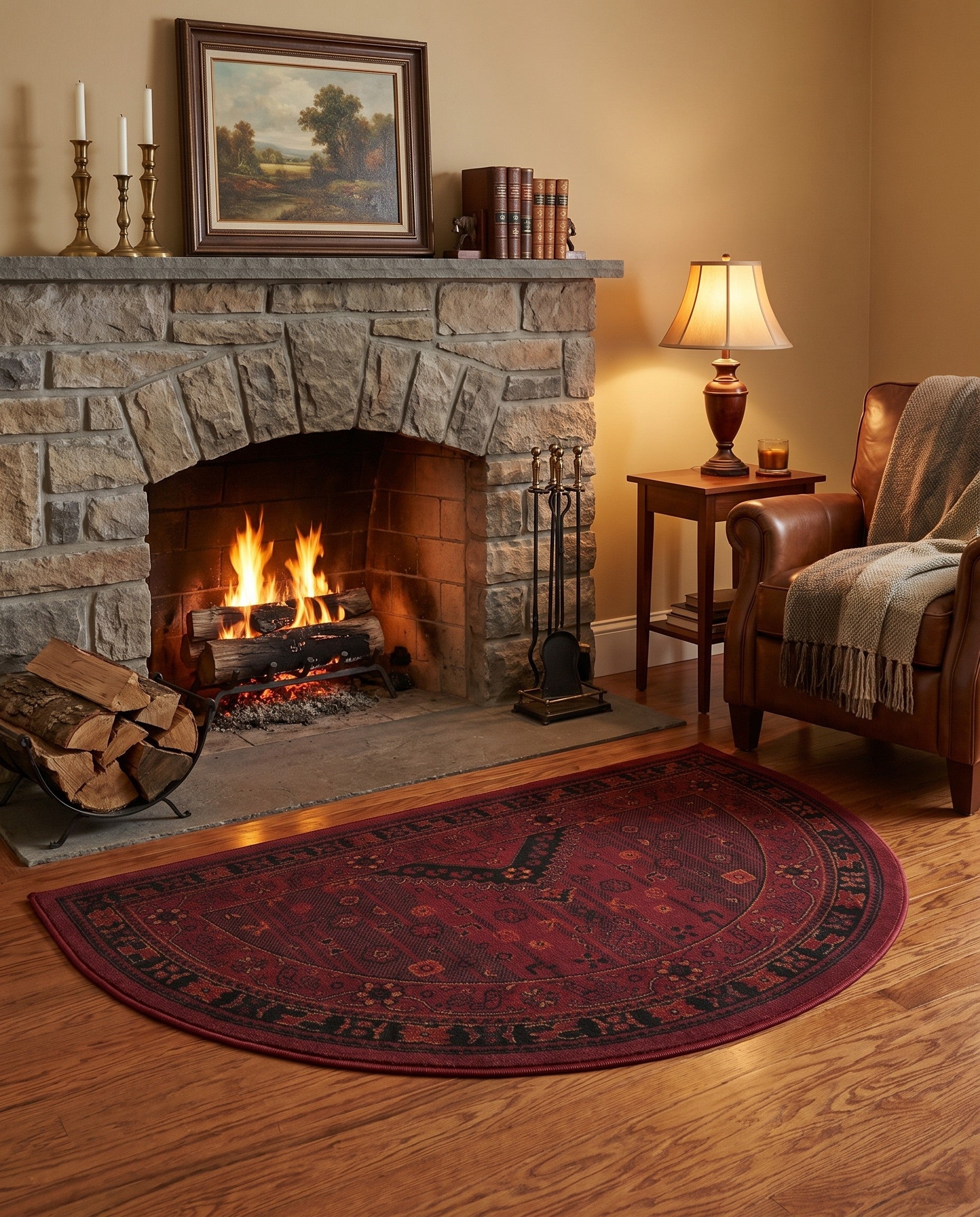 2' 7 x 4' Bokhara Hearth Rug