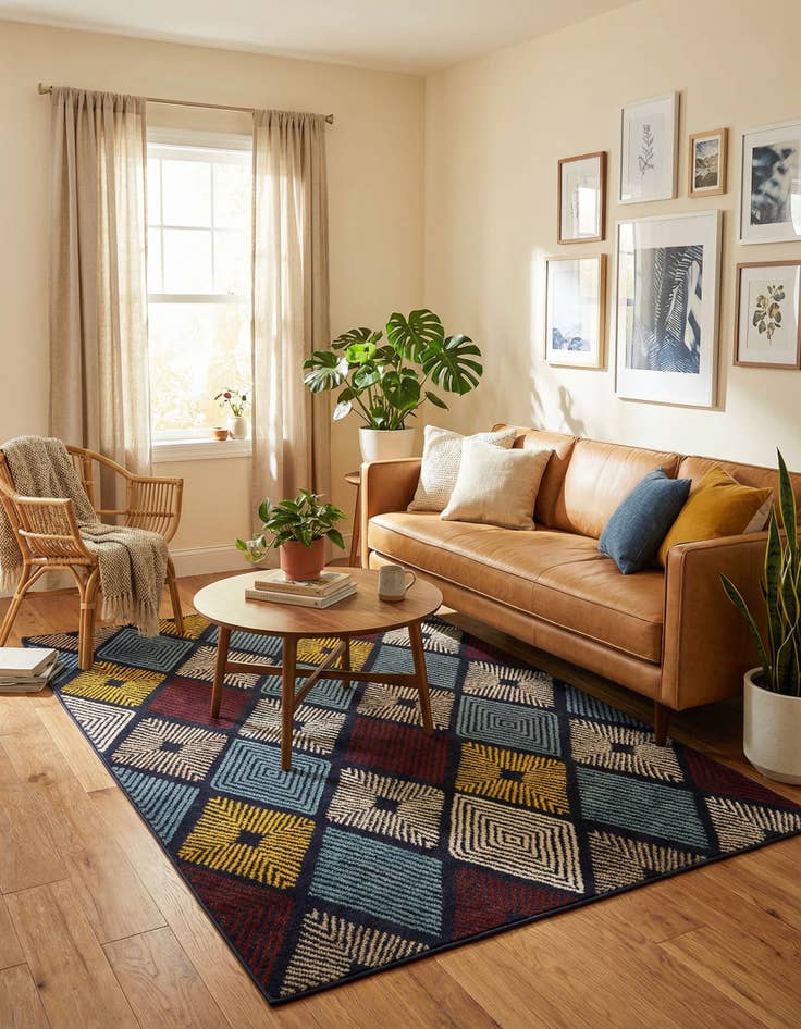 Detail image of 4' 1 x 6' 1 Laguna Rug