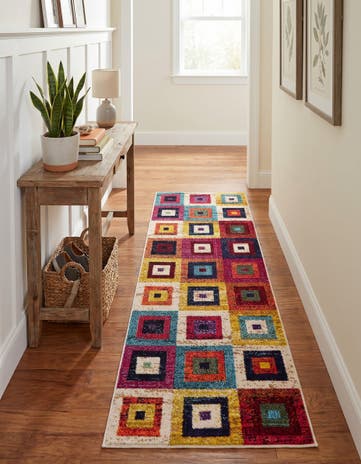 2' 2 x 6' 9 Washable Casablanca Runner Rug