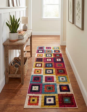 2' 2 x 6' 9 Washable Casablanca Runner Rug