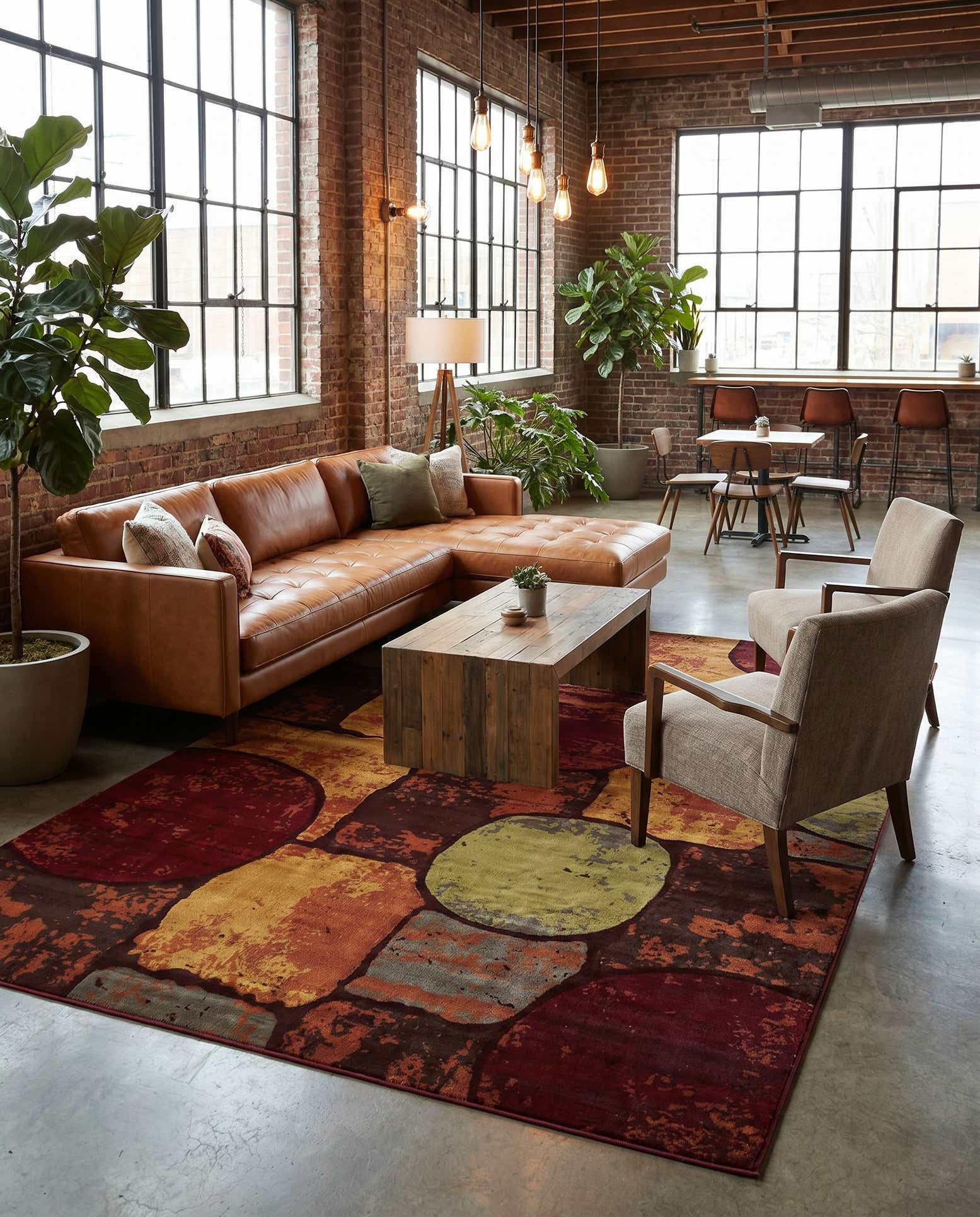 10' x 13' 1 Cafe Rug
