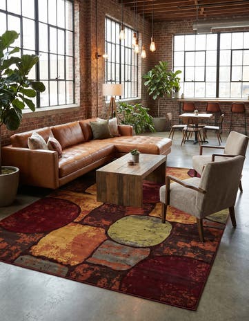 10' x 13' 1 Cafe Rug