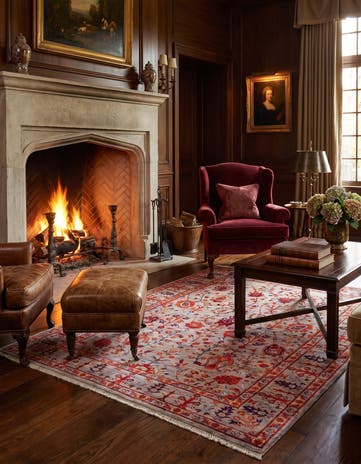 5' x 6' 8 Hand Knotted Ariana Ziegler Rug