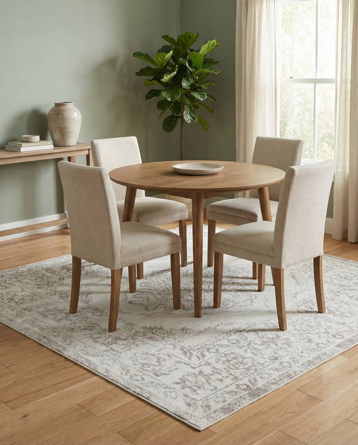 Detail image of 7' 10 x 7' 10 Oxford Square Rug