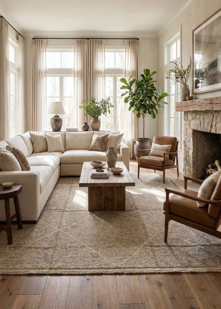 9' 3 x 12' 6 Hand Knotted Moroccan Wool Rug