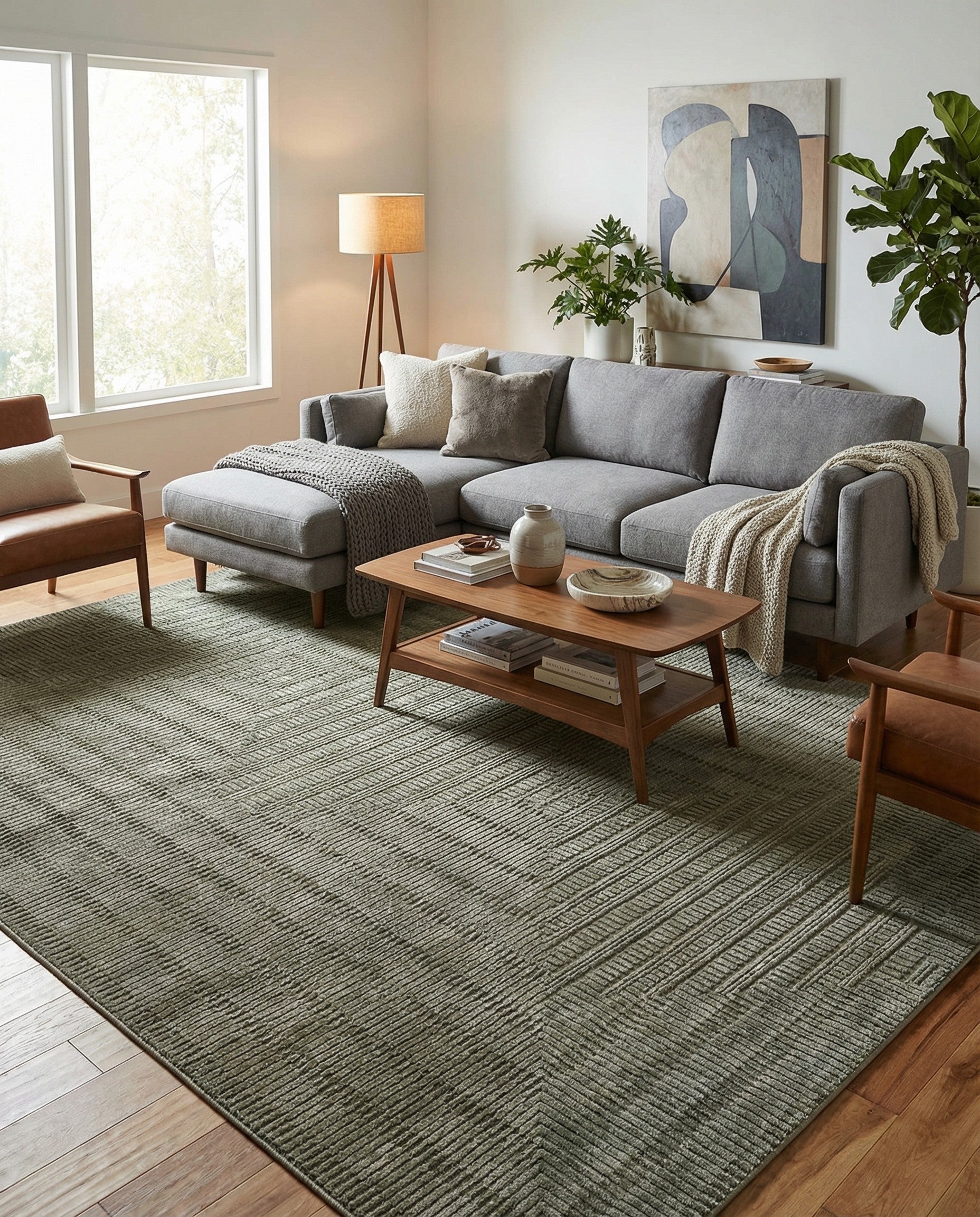 Primary image  9' x 12' Textura Designer Rug