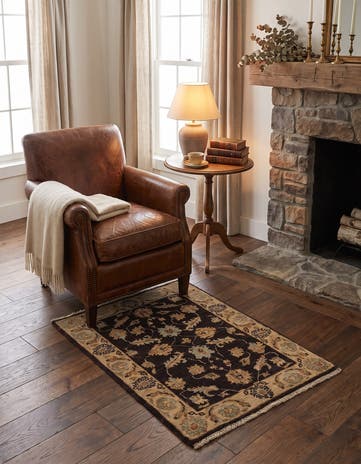 1' 10 x 2' 11 Hand Knotted Ariana Ziegler Rug