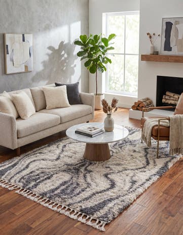 8' x 10' Athena Shag Rug