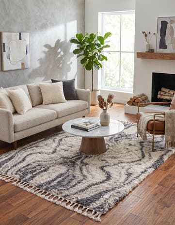 8' x 10' Athena Shag Rug