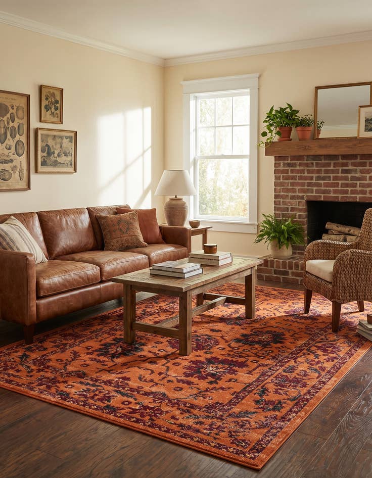 Detail image of 5' 3 x 8' Lucerne Rug