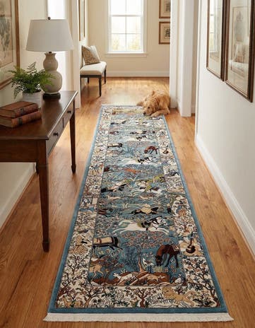 3' x 13' Nain Design Runner Rug