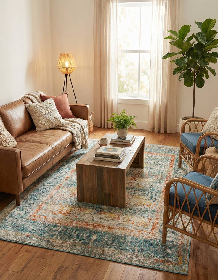 Detail image of 5' x 8' Venice Rug