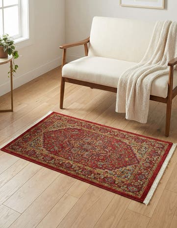 Red Serapi Rug
