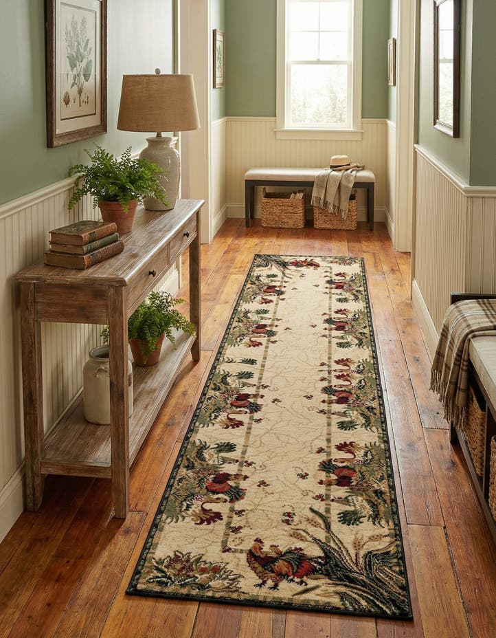 2' 7 x 12' Pastoral Runner Rug