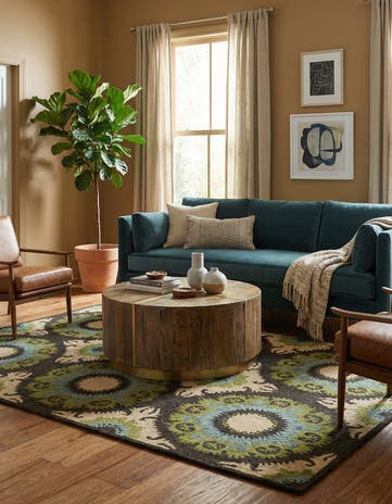 5' 2 x 7' 10 Luna Wool Rug