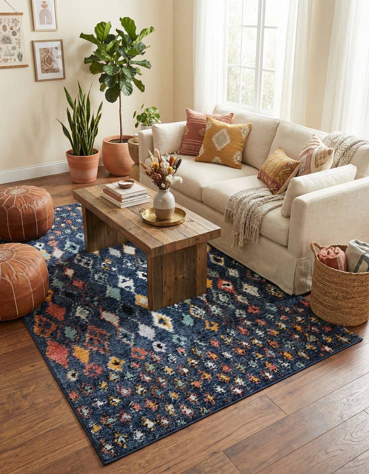 Detail image of 5' x 8' Morocco Rug