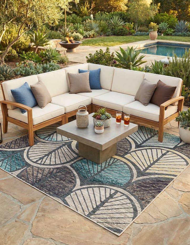 10' x 10' Easy-Clean Casablanca Indoor / Out...