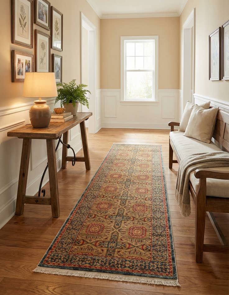 Detail image of 2' 7 x 10' Amina Runner Rug