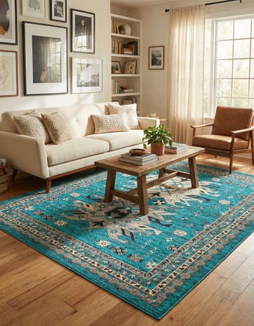 7' 10 x 10' Heris Rug
