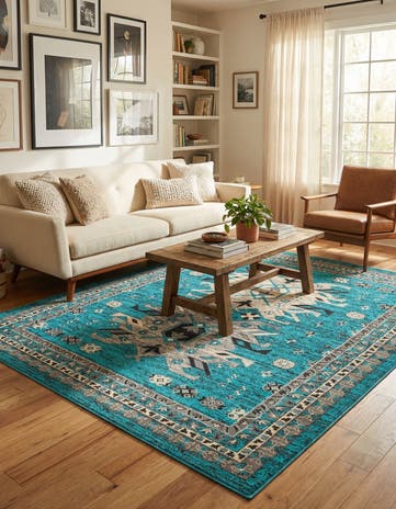 7' 10 x 10' Heris Rug