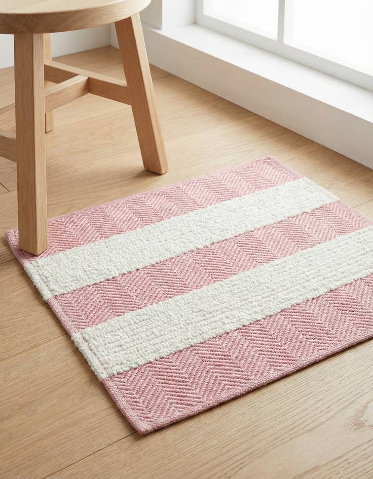 Detail image of 1' 3 x 1' 4 Sabrina Soto Casa Madrid Sample Rug