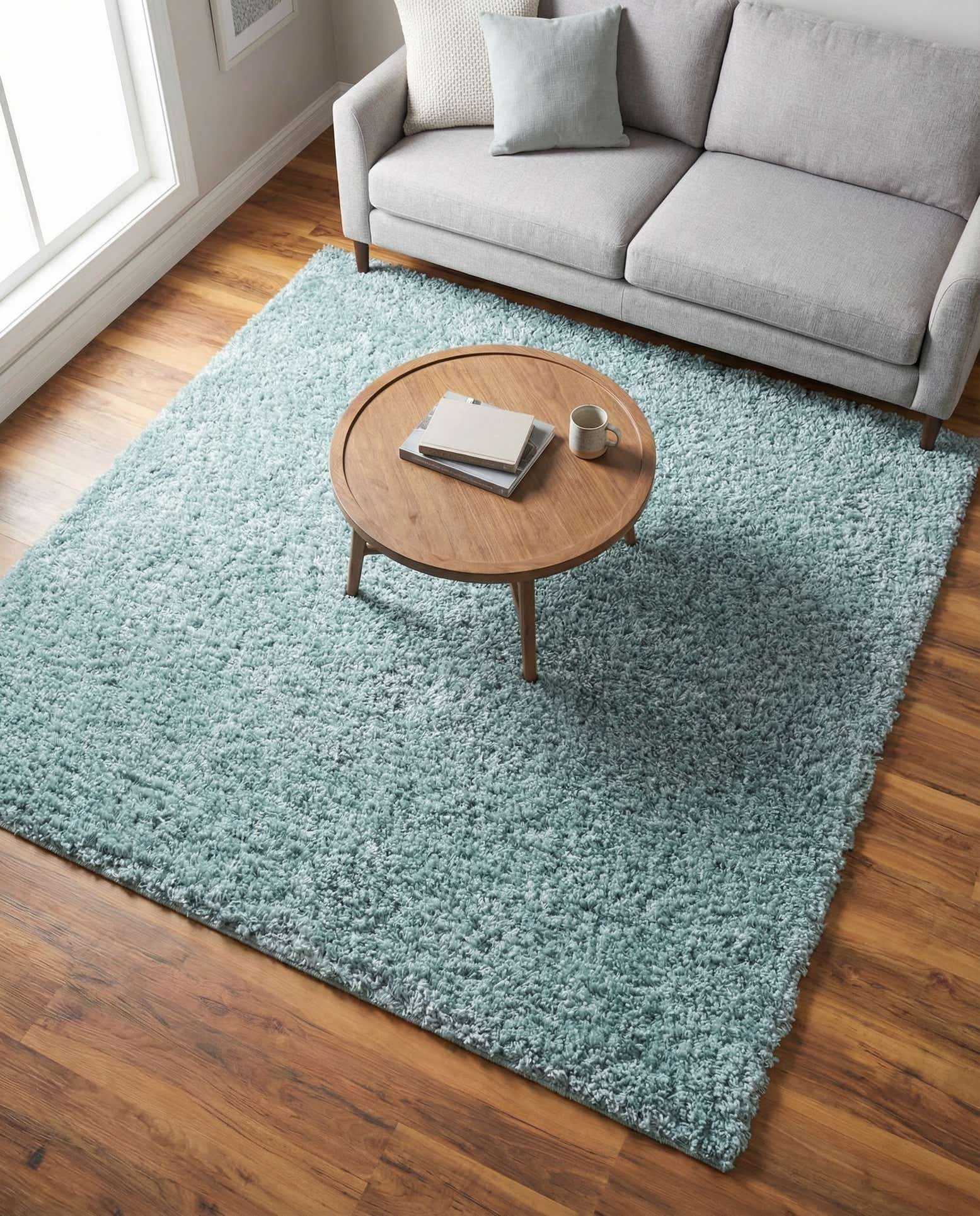 7' x 7' Zermatt Shag Square Rug