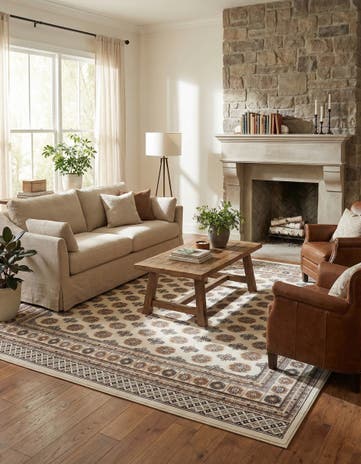 10' x 10' Bokhara Square Rug