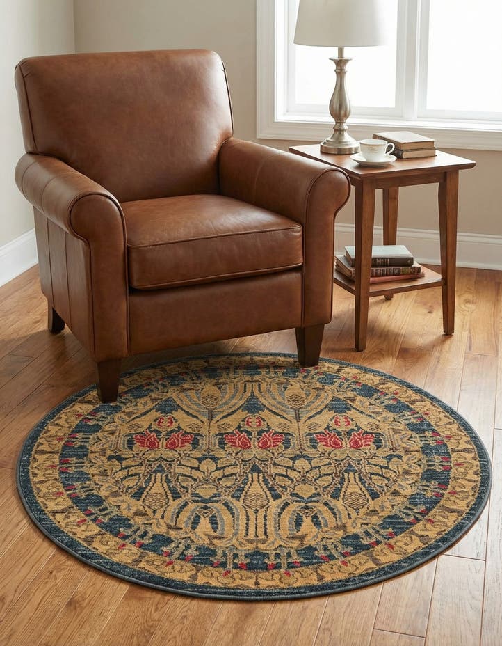 3' x 3' Chelsea Round Rug