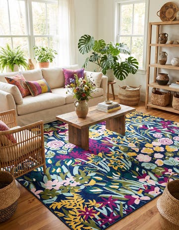 10' x 10' Bloom Square Rug