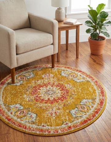 4' x 4' Madeline Round Rug