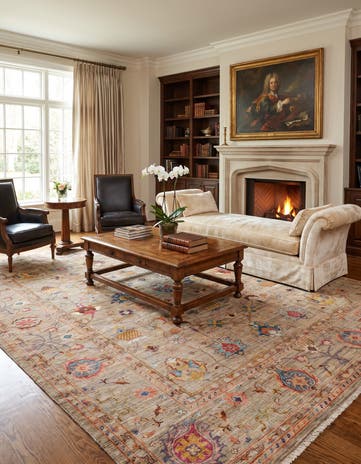8' 4 x 9' 9 Hand Knotted Ariana Rug