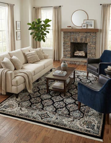 7' 10 x 10' Nain Design Rug