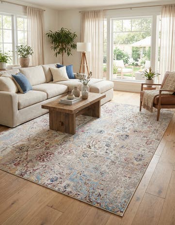 Beige Madrid Rug