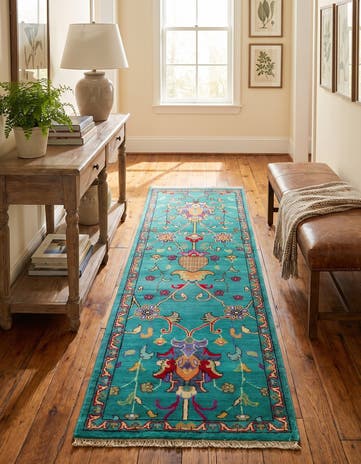 2' x 6' Hand Knotted Kazak Runner Rug