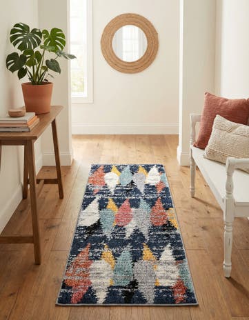 Blue Tagine Runner Rug