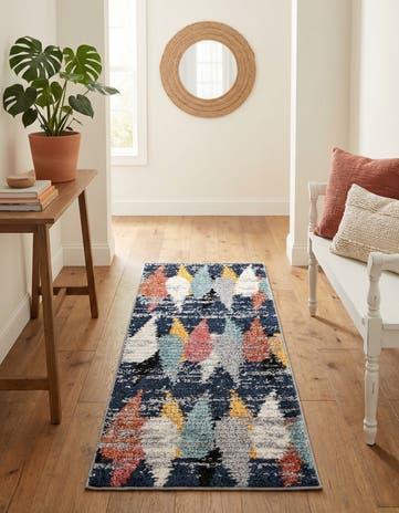 Blue Tagine Runner Rug