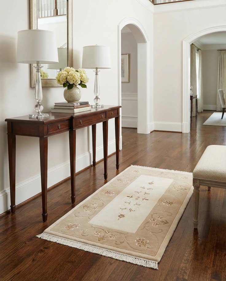 Detail image of 2' 8 x 5' Hand Knotted Darya Rug